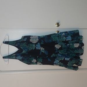 City Chic Floral A-line Tulle Dress XXL 24W